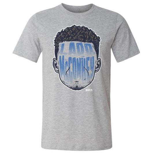 Ladd McConkey Los Angeles C Player Silhouette WHT