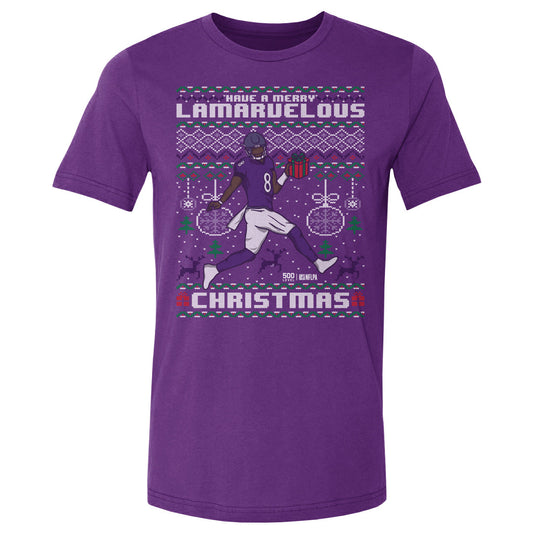 Lamar Jackson Baltimore Ugly Sweater WHT