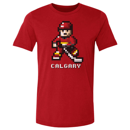 Calgary Hockey 8-bit WHT