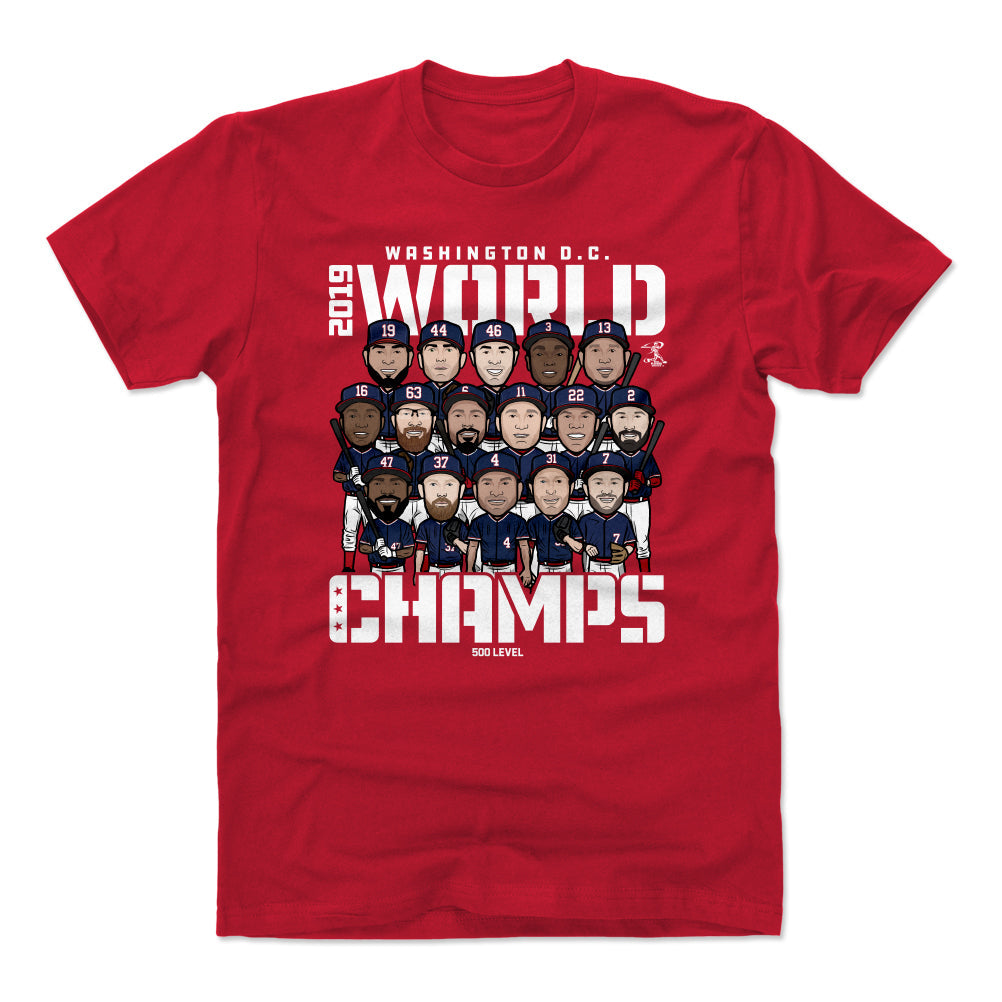 Washington Baseball 2019 World Champs WHT
