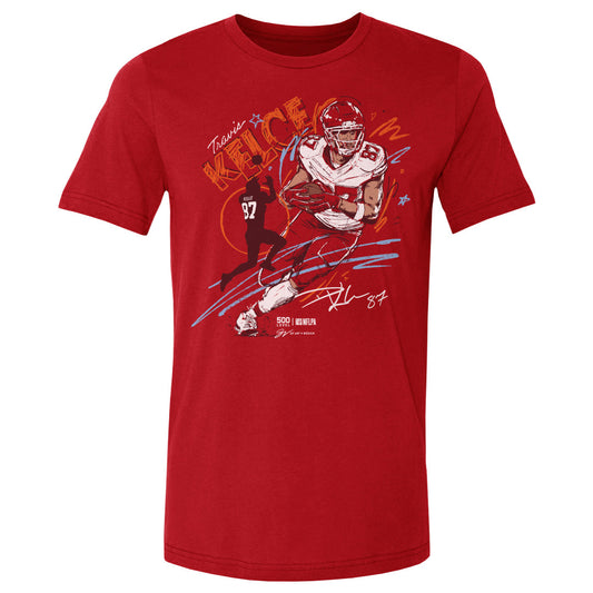 Travis Kelce Kansas City Scribble WHT