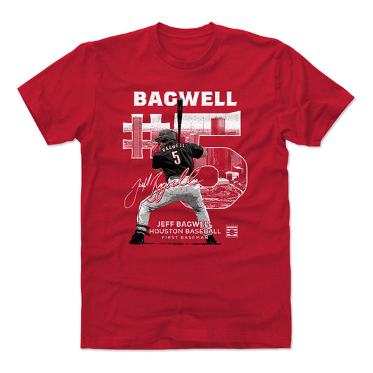 Jeff Bagwell Throwback Number WHT