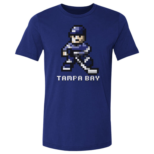 Tampa Bay Hockey 8-bit Men's T-Shirt - Blue WHT