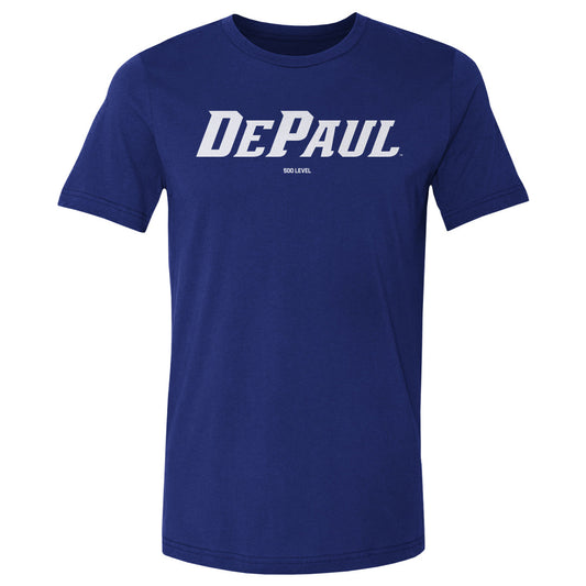 DePaul Blue Demons Wordmark White WHT