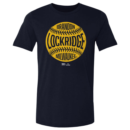 Brandon Lockridge Milwaukee Vintage Baseball WHT