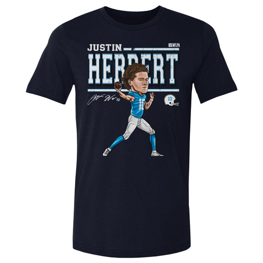 Justin Herbert Cartoon WHT