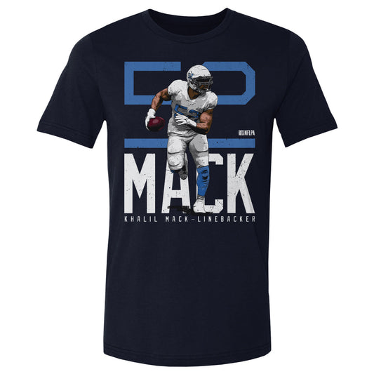 Khalil Mack Los Angeles C Bold Number WHT