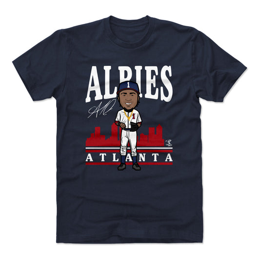 Ozzie Albies Toon R WHT