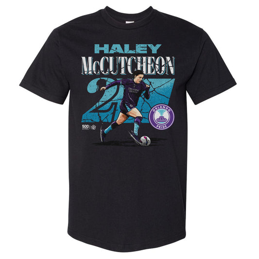 Haley McCutcheon Orlando Pride Cracked Number WHT