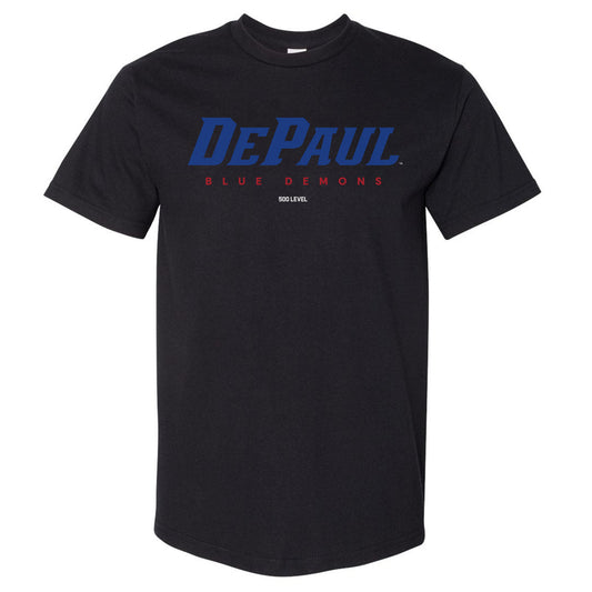 DePaul Blue Demons Wordmark Blue Demons WHT