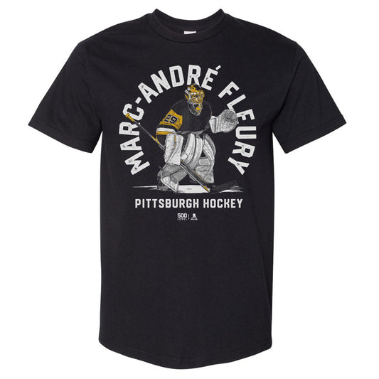Marc-Andre Fleury Pittsburgh Emblem WHT