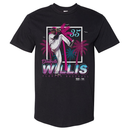 Dontrelle Willis Florida Palm Trees WHT