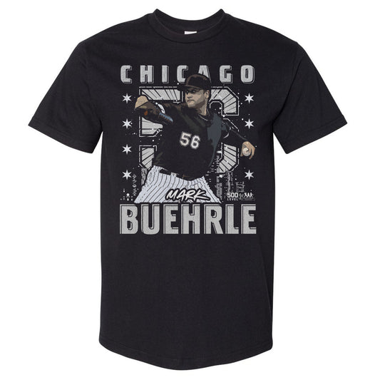 Mark Buehrle Chicago W Gritty WHT