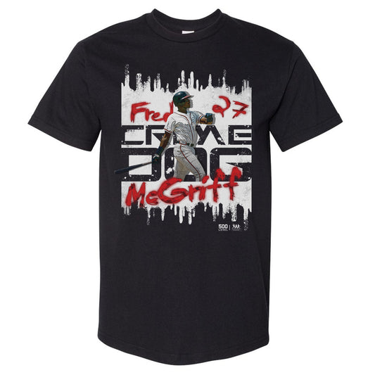 Fred McGriff Atlanta Name Number WHT