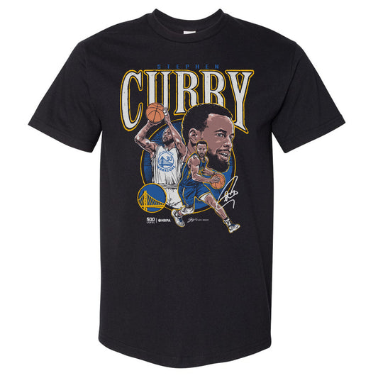 Steph Curry Golden State Warriors Trio WHT