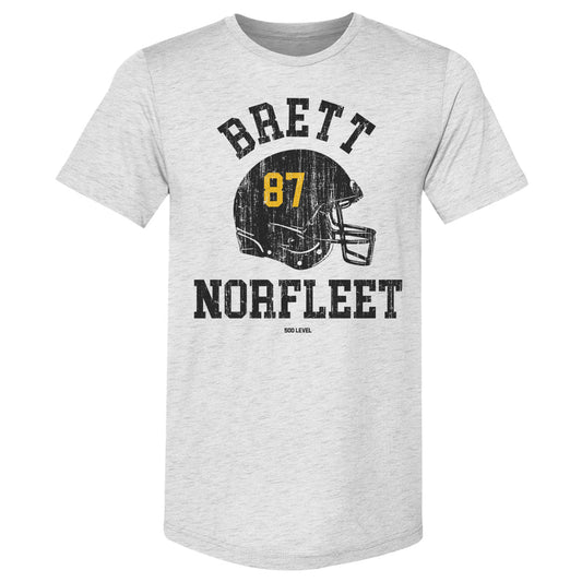 Brett Norfleet College Helmet Font