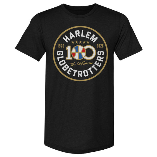 Harlem Globetrotters 100 Years Circle WHT