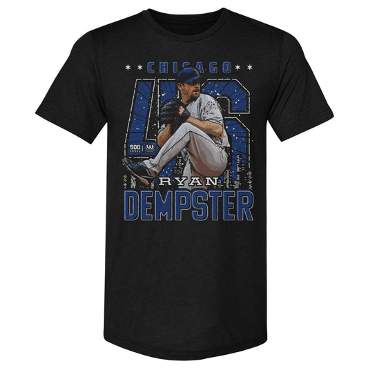 Ryan Dempster Chicago C Gritty WHT