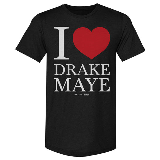 Drake Maye New England I Heart WHT