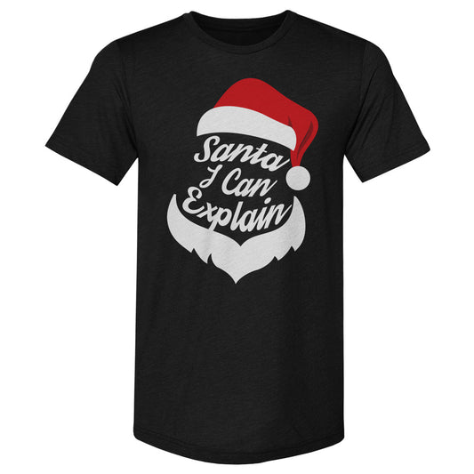 Christmas Santa I Can Explain WHT
