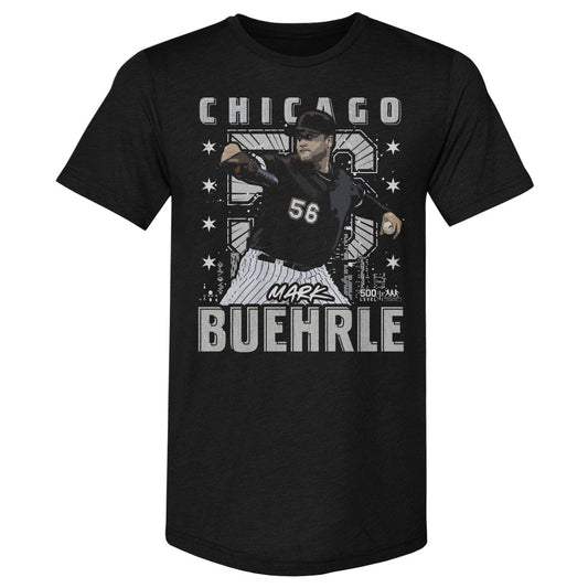 Mark Buehrle Chicago W Gritty WHT