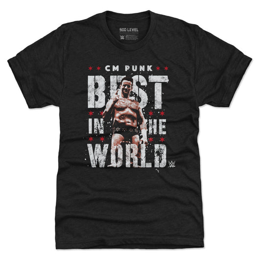 CM Punk Best In The World Vector WHT
