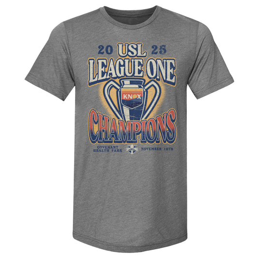 One Knoxville SC 2025 USL League One Final Champions Trophy WHT