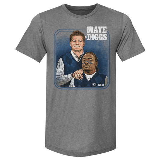 Drake Maye & Stefon Diggs New England Step Brothers WHT