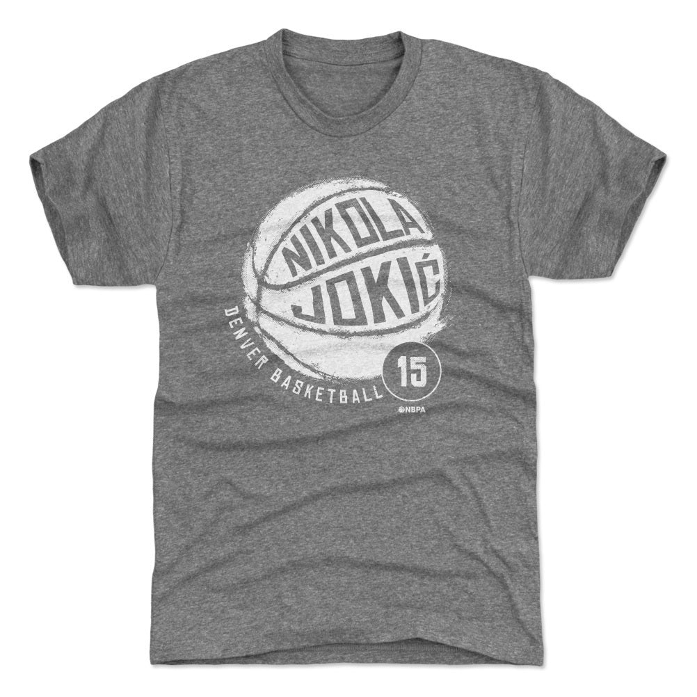 Nikola Jokic Denver Basketball WHT