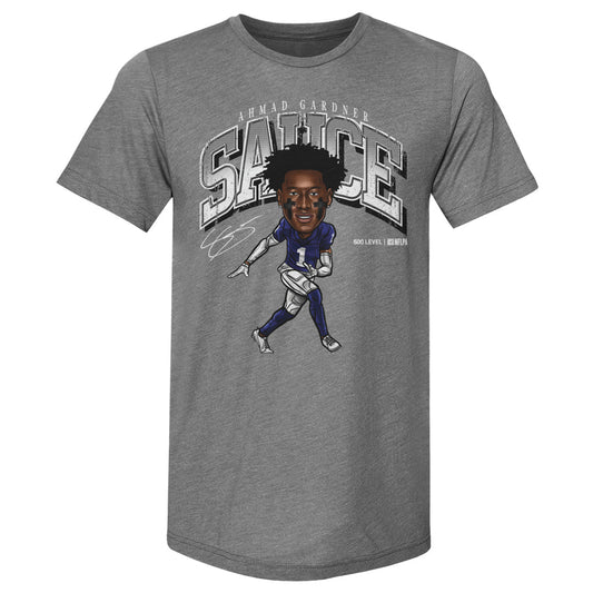 Sauce Gardner Indianapolis Cartoon WHT