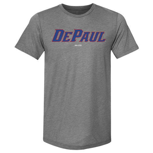 DePaul Blue Demons Wordmark WHT