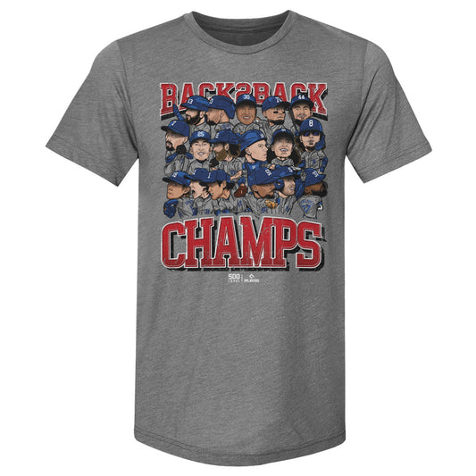 Los Angeles D Baseball Back 2 Back Champs 2025 WHT