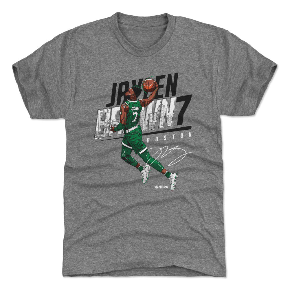 Jaylen Brown Slant K WHT