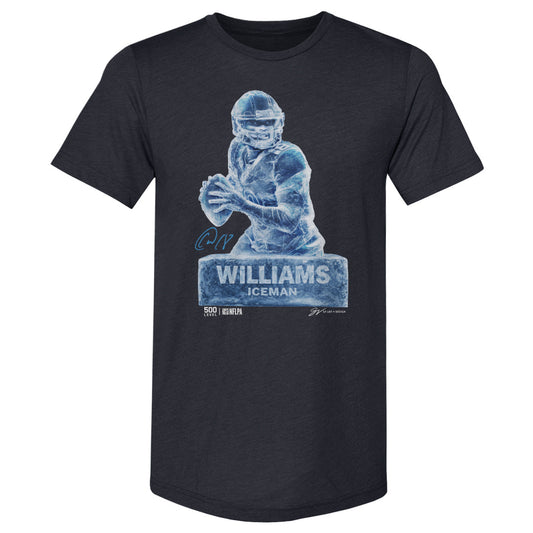 Caleb Williams Chicago Iceman Sculpture WHT