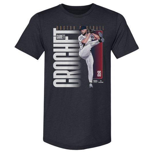 Garrett Crochet Boston Vertical Name WHT