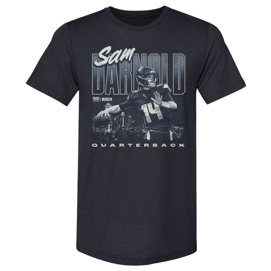 Sam Darnold Seattle Bitmap WHT