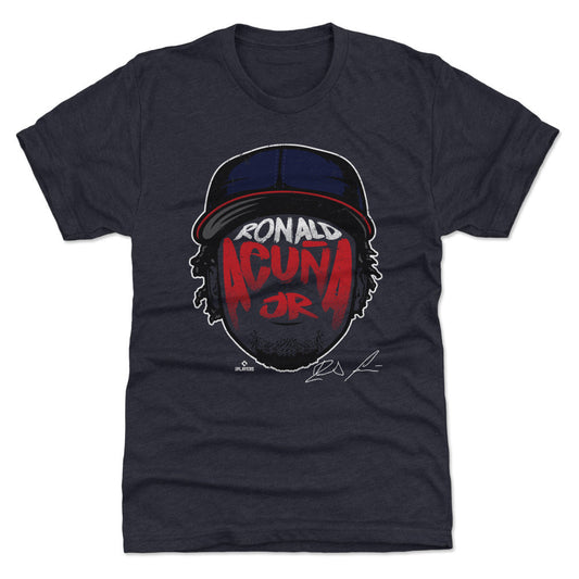 Ronald Acuna Jr. Player Silhouette WHT