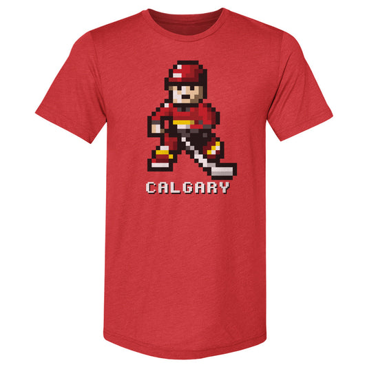 Calgary Hockey 8-bit WHT