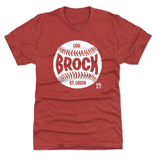 Lou Brock St. Louis Baseball WHT