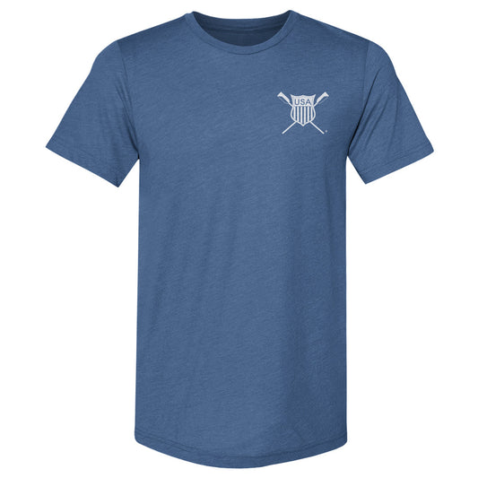 USRowing Emblem Pocket White WHT