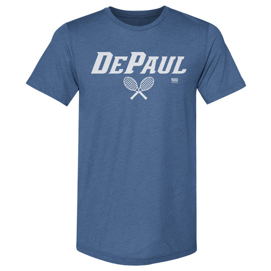 DePaul Blue Demons Tennis Minimalist WHT