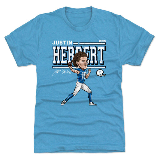 Justin Herbert Cartoon WHT