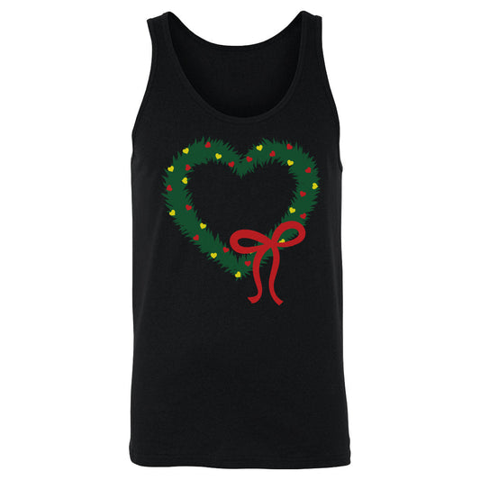 Christmas Heart Wreath WHT