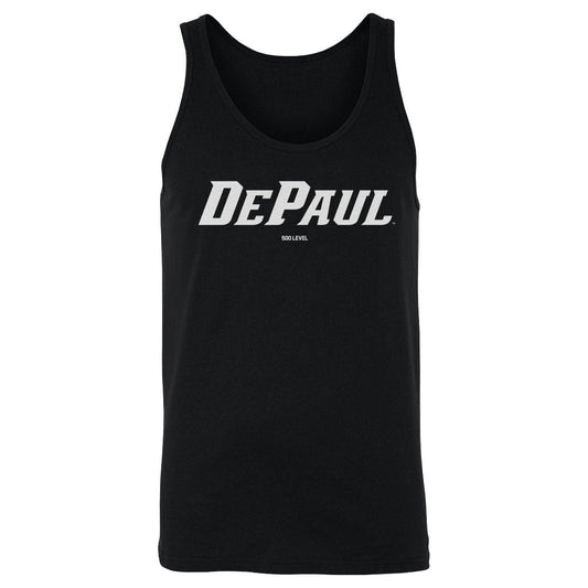 DePaul Blue Demons Wordmark White WHT