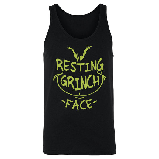 Christmas Resting Grinch Face WHT