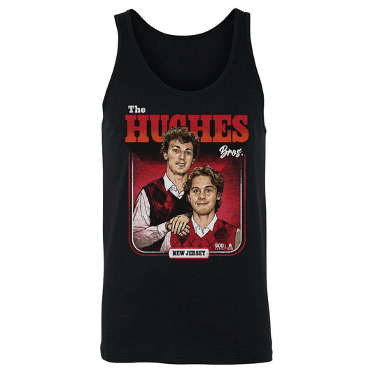 Luke Hughes & Jack Hughes New Jersey Step Brothers WHT