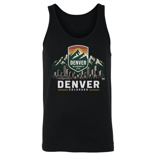 Denver Summit FC Skyline Logo WHT