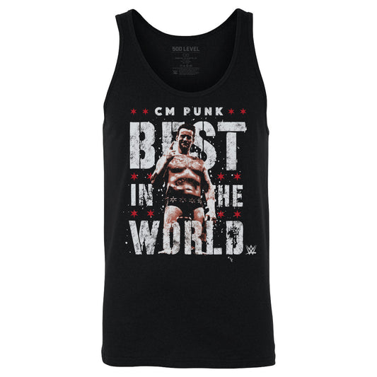 CM Punk Best In The World Vector WHT