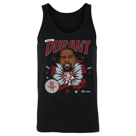 Kevin Durant Houston Rockets Caricature WHT