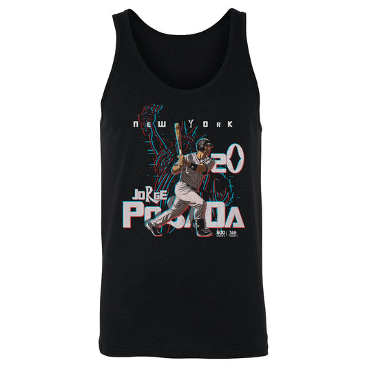 Jorge Posada New York Y 3D Graphic WHT